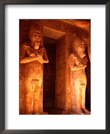 Statues Of Ramesses Inside Hypostyle Hall, Abu Simbel, Egypt by Anders Blomqvist Pricing Limited Edition Print image