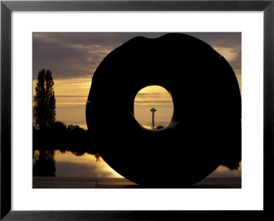 View Of The Space Needle, Discovery Park, Seattle, Washington, Usa by William Sutton Pricing Limited Edition Print image