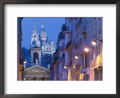 Sacre Coeur And Notre Dame De Lorette, Paris, France by Walter Bibikow Pricing Limited Edition Print image