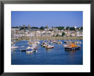 Small Boats At St. Peter Port, Guernsey, Channel Islands, Uk by Firecrest Pictures Pricing Limited Edition Print image