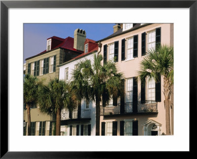 Early 19Th Century Town Houses, Charleston, South Carolina, Usa by Duncan Maxwell Pricing Limited Edition Print image