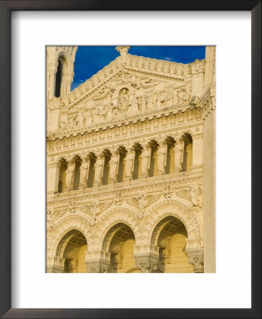 Basilica Of Our Lady Of Fourviere (Basilique Notre-Dame De Fourviere), Lyons (Lyon), Rhone, France by Charles Bowman Pricing Limited Edition Print image