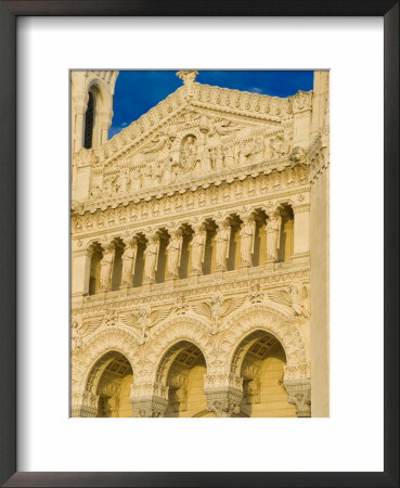 Basilica Of Our Lady Of Fourviere (Basilique Notre-Dame De Fourviere), Lyons (Lyon), Rhone, France by Charles Bowman Pricing Limited Edition Print image