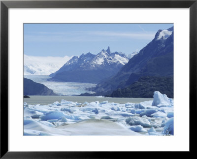Grey Glacier, Torres Del Paine National Park, Chile, South America by Jane Sweeney Pricing Limited Edition Print image