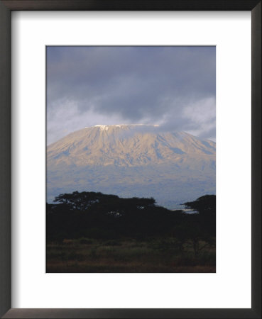 Mt. Kilimanjaro, Kibo Peak From Kenya Side, Kenya, Africa by Storm Stanley Pricing Limited Edition Print image