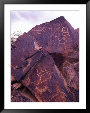 Petroglyphs In Gurvansaikhan National Park, Gobi Desert, Mongolia by Gavriel Jecan Pricing Limited Edition Print image