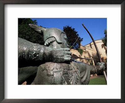 Statue Of Robin Hood, Nottingham, Nottinghamshire, England, United Kingdom by Neale Clarke Pricing Limited Edition Print image