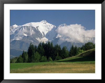 Mont Blanc, Haute Savoie, Rhone Alpes, French Alps, France by Michael Busselle Pricing Limited Edition Print image