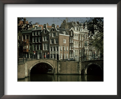Junction Of Reguliersgracht And Keizersgracht Canals, Amsterdam, Holland by Adam Woolfitt Pricing Limited Edition Print image