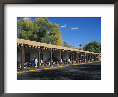Palace Of The Governors, Santa Fe, New Mexico, Usa by Michael Snell Pricing Limited Edition Print image