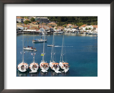 Fiskardo, Kefalonia (Cephalonia), Ionian Islands, Greece by R H Productions Pricing Limited Edition Print image