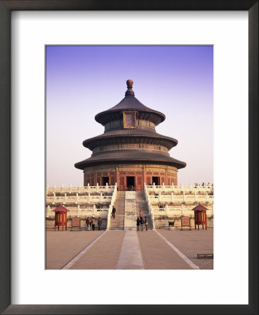 The Hall Of Prayer For Good Harvests, Temple Of Heaven, Tiantan Gongyuan, Beijing, China by Gavin Hellier Pricing Limited Edition Print image