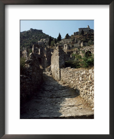 Mystra, Sparta, Peloponnese, Greece by Loraine Wilson Pricing Limited Edition Print image