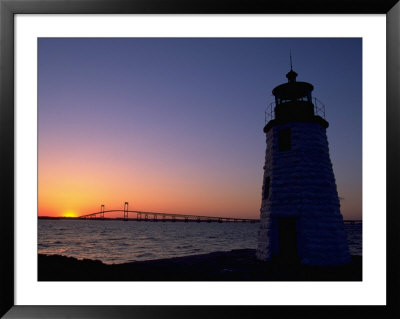 Lighthouse, Goat Island, Newport, Ri by James Lemass Pricing Limited Edition Print image