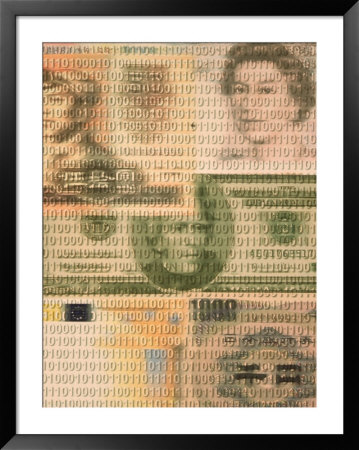 International Currencies With Binary Code by Carol & Mike Werner Pricing Limited Edition Print image