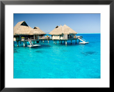 Bora Bora Nui Resort And Spa, Bora Bora, Society Islands, French Polynesia by Michele Westmorland Pricing Limited Edition Print image