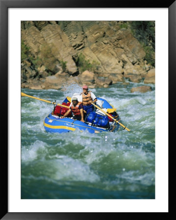 People White-Water Rafting On Colorado River by Wiley & Wales Pricing Limited Edition Print image