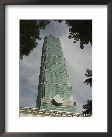 Taipei 101 Building, The World's Highest, Taipei City, Taiwan by Christian Kober Pricing Limited Edition Print image