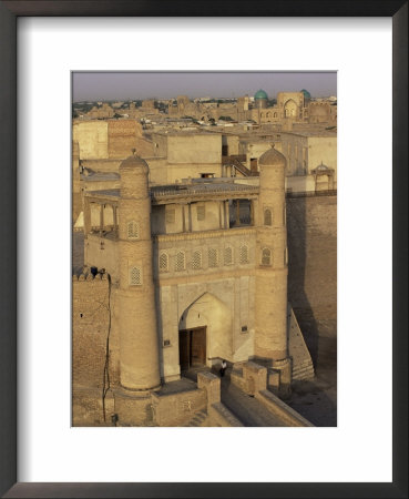 Main Gate Dating From The 18Th Centruy, To The Ruler's Fort, The Ark, Bukhara, Uzbekistan by Upperhall Pricing Limited Edition Print image