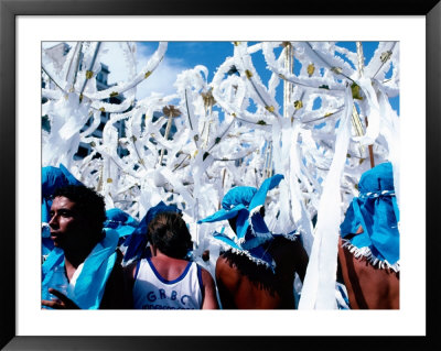People In Costume At Carnival, Rio De Janeiro, Brazil by Lou Jones Pricing Limited Edition Print image