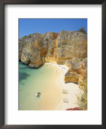 Dona Ana Beach, Lagos, Western Algarve, Algarve, Portugal by Marco Simoni Pricing Limited Edition Print image