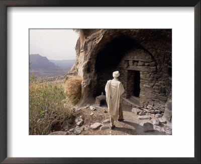 Christian Monastery Church, Gabriel Wuken, Mount Workamba, Tambien, Tigre Provice, Ethiopia, Africa by Bruno Barbier Pricing Limited Edition Print image