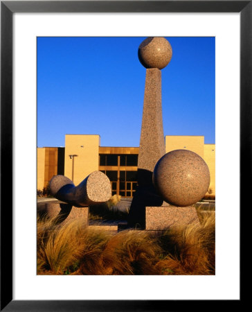 Helen Devitt Jones Auditorium And Sculpture Garden, Texas Tech University, Lubbock, Texas by Richard Cummins Pricing Limited Edition Print image