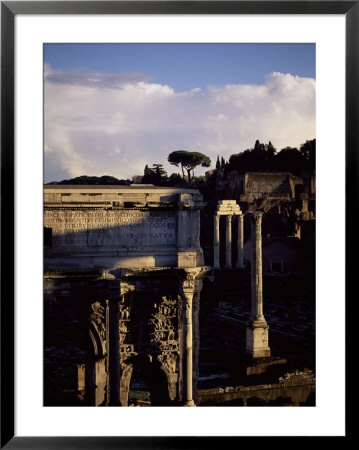 The Roman Forum, Unesco World Heritage Site, Rome, Lazio, Italy, Europe by Oliviero Olivieri Pricing Limited Edition Print image