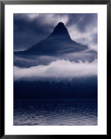 Mt. Ida & Lake St. Clair In Morning Mist, Cradle Mountain-Lake St. Clair National Park, Australia by Krzysztof Dydynski Pricing Limited Edition Print image