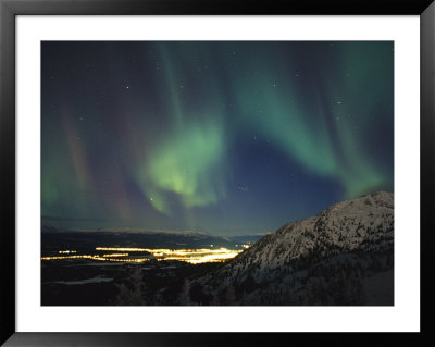 Intense Auroral Display Over Whitehorse by Paul Nicklen Pricing Limited Edition Print image