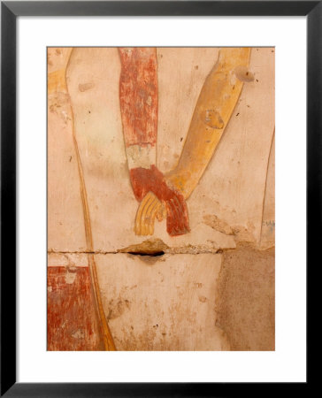 Wall Painting Of Figures Holding Hands, Egypt by Michele Molinari Pricing Limited Edition Print image