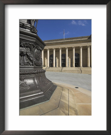 War Memorial And City Hall Facade, Barkers Pool, Sheffield, Yorkshire, England by Neale Clarke Pricing Limited Edition Print image