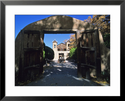 Santuario De Chimayo Lourdes Of America Church, Chimayo, New Mexico, Usa by Michael Snell Pricing Limited Edition Print image