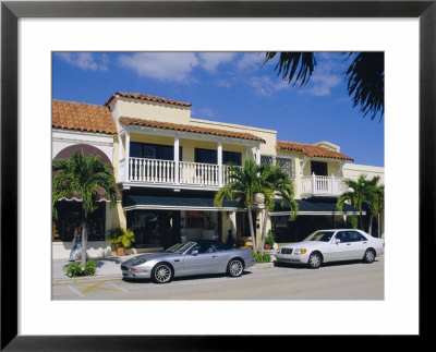 Mediterranean Architecture Of Worth Avenue, Palm Beach, Florida, Usa by Fraser Hall Pricing Limited Edition Print image