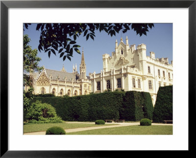 Neo-Gothic Chateau Dating From 1856, Lednice, South Moravia, Czech Republic by Ken Gillham Pricing Limited Edition Print image