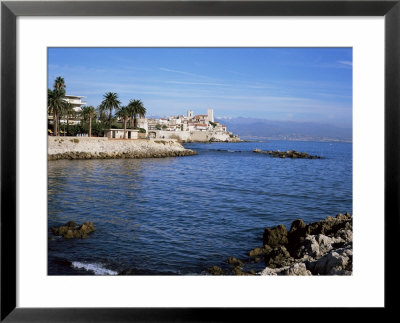 Old Walls And Castle At Antibes, Cote D'azur, French Riviera, Provence, France by Nigel Francis Pricing Limited Edition Print image