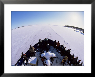 Icebreaker Arctic Explorer, Gulf Of Bothnia, Lapland, Sweden, Scandinavia by Sergio Pitamitz Pricing Limited Edition Print image