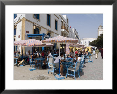 Cafe In Square, Essaouira, Morocco, North Africa, Africa by Ethel Davies Pricing Limited Edition Print image