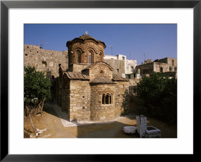 Agioi Apostolo's Church, Dating From The 14Th Century, Pyrgi, Chios (Khios), Greek Islands, Greece by David Beatty Pricing Limited Edition Print image