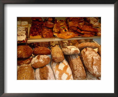 Bread And Pastries In Shop, Vienna, Austria by Diana Mayfield Pricing Limited Edition Print image