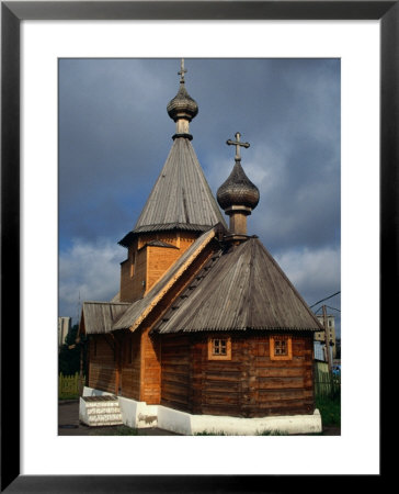 Reconstruction Of A 10Th Century Wooden Russian Orthodox Church, Vitebsk, Belarus by Jonathan Smith Pricing Limited Edition Print image