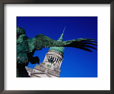 Part Of Condor Wing Of Monumento A Los Dos Congresos, Plaza Del Congreso, Buenos Aires, Argentina by Krzysztof Dydynski Pricing Limited Edition Print image