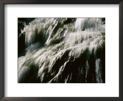 A Cascading Waterfall At The Chicago Botanic Garden by Paul Damien Pricing Limited Edition Print image