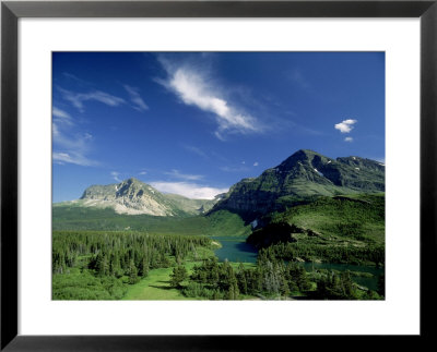 Landscape At Many Glacier, Montana, Usa by Stan Osolinski Pricing Limited Edition Print image