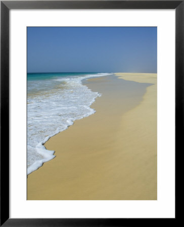 Praia De Santa Monica (Santa Monica Beach), Boa Vista, Cape Verde Islands, Atlantic, Africa by Robert Harding Pricing Limited Edition Print image