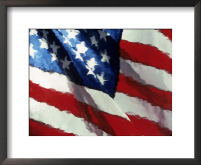 Flag With Lyrics by Ted Wilcox Pricing Limited Edition Print image