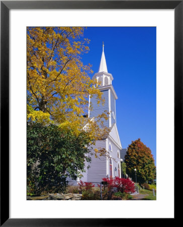 Church, Wiscasset Village, Maine, New England, Usa by Roy Rainford Pricing Limited Edition Print image