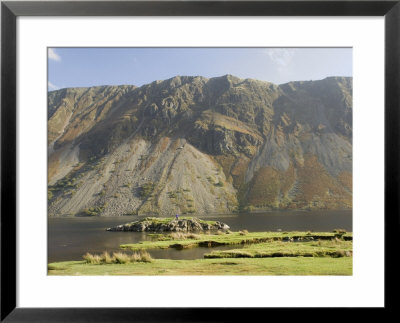 The Screes, Lake Wastwater, Wasdale, Lake District National Park, Cumbria, England by James Emmerson Pricing Limited Edition Print image
