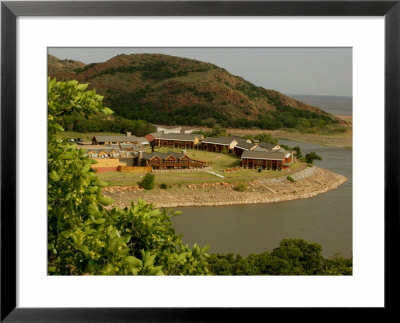 The Quartz Mountain Lodge In Lone Wolf, Oklahoma, Pictured On April 30, 2003 by Sue Ogrocki Pricing Limited Edition Print image