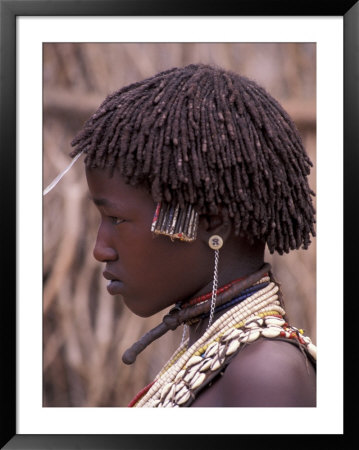 Hamar Tribegirl, Ethiopia by Gavriel Jecan Pricing Limited Edition Print image